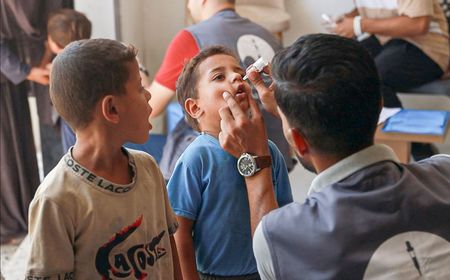 UNICEF Sebut Jeda Kemanusiaan di Gaza untuk Menyelesaikan Vaksinasi Polio Telah Disetujui