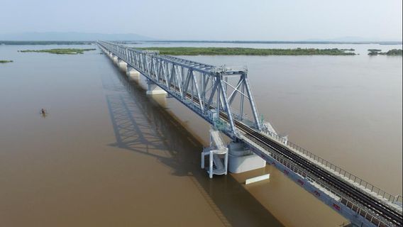 Jembatan Kereta Lintas Sungai Pertama China - Rusia Selesai Dibangun, Pangkas Waktu Tempuh 10 Jam