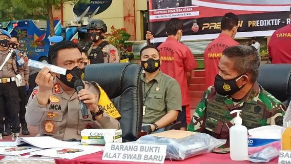 North Sumatra Regional Police Determines 5 Suspects In Used Antigen Test Cases, There Is The Manager Of Kimia Farma