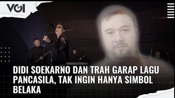 VIDEO: Didi Soekarno dan Trah Garap Lagu Pancasila, Tak Ingin Hanya Simbol Belaka