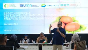 BGRロジスティックインドネシアは、発育阻害食品援助配布サービスの質を維持します