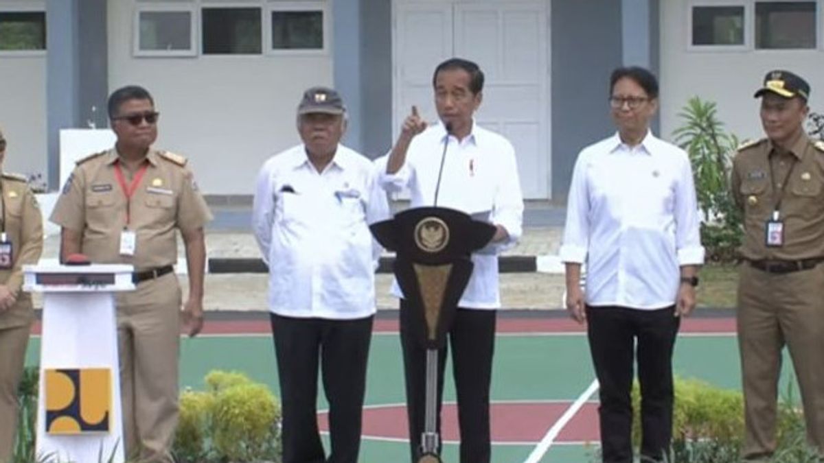 Jokowi Resmikan Rekonstruksi Ratusan Bangunan Pascagempa di Sulawesi Barat