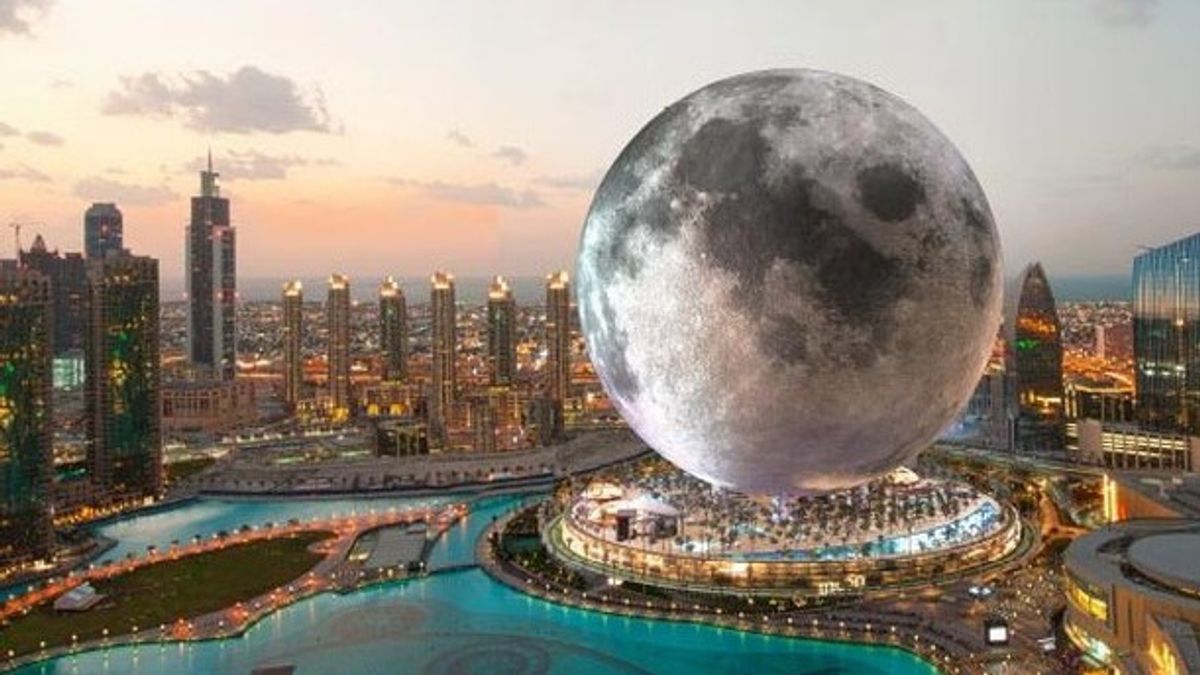 دبي تمتلك منتجعا فاخرا يشبه القمر وتبلغ تكلفة البناء 78.2 تريليون روبية إندونيسية