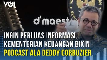 VIDEO: Introducing Podcast From The Ministry Of Finance, Ala-Ala Deddy Corbuzier