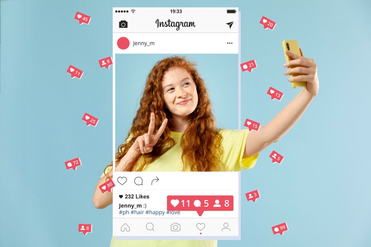 Comment créer des messages postés sur Instagram, facile à ne pas utiliser d'applications supplémentaires