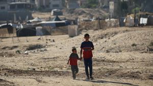 Trump Tolak Warga Palestina yang Mengungsi Kembali ke Jalur Gaza