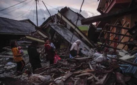 3 SMP di Cianjur Terdampak Gempa 2022 Masih Belajar Mengajar di Tenda