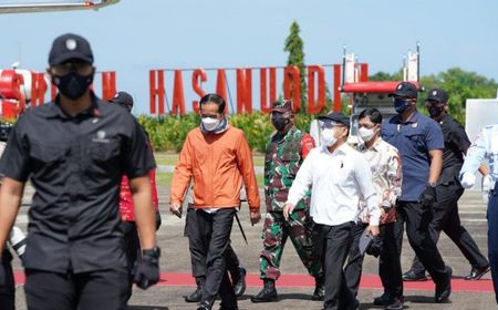 Presiden Jokowi Resmikan Proyek Infrastruktur di Kampung Jusuf Kalla, 2.500 Personel Diterjunkan