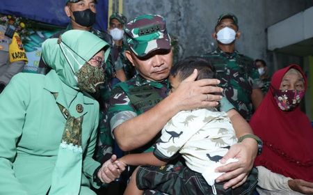 KSAD Tanggung Biaya Sekolah Dua Putra Babinsa Korban Penembakan di Papua