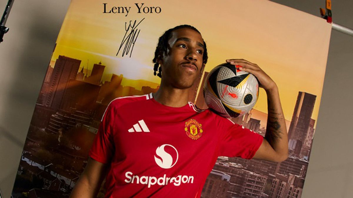 Berani Tolak Real Madrid, Leny Yoro Resmi Rekrutan Kedua Manchester United