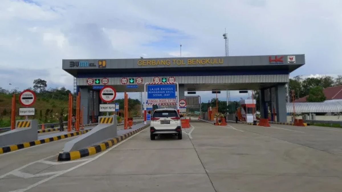 Bengkulu 'Taba Penjung Toll Tariffs Immediately Rise, Check The Details