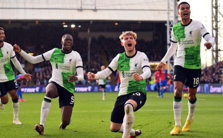 Lawan 10 Pemain, Liverpool Kalahkan Crystal Palace