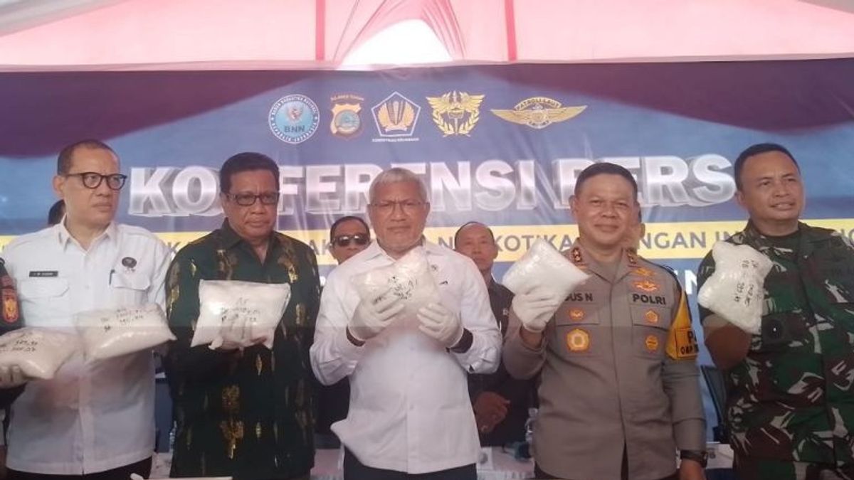 BNN Gagalkan Penyelundupan 19 Kilogram Sabu di Sulteng