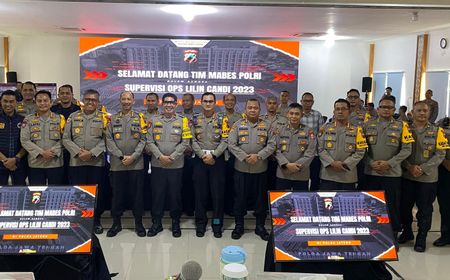 Tim Supervisi Ops Lilin Mabes Polri Meninjau GT Kalikangkung