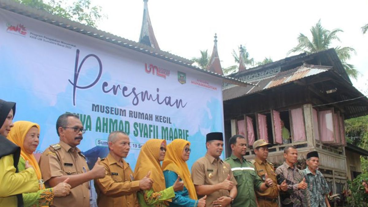 Museum Buya Syafii Maarif Diresmikan di Sijunjung Sumbar