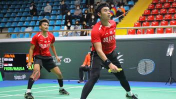 Stopped In The Quarter-finals Of The Korea Masters 2022, This Is A Weakness That Bagas/Fikri Admits