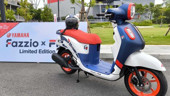 Yamaha dan FILA Hadirkan Fazzio Hybrid Edisi Terbatas di Thailand, Segini Harganya