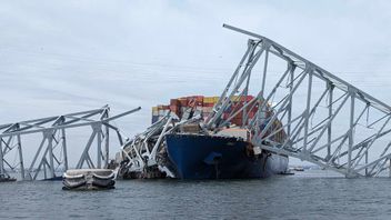 بالتيومور - فقد ستة عمال وقتلوا بسبب انهيار جسر بالتيمور بعد أن صدمتهم سفينة شحن