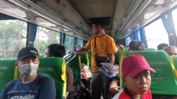 H-7 ليباران ، مئات الركاب يعودون إلى منازلهم في محطة ليباك بولوس إلى جاوة الغربية وجاتيم