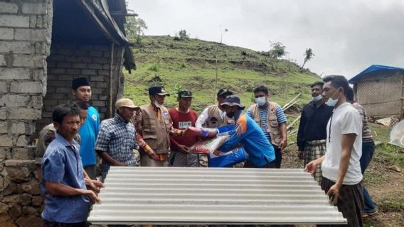 22 Houses In Central Lombok Damaged By Tornado