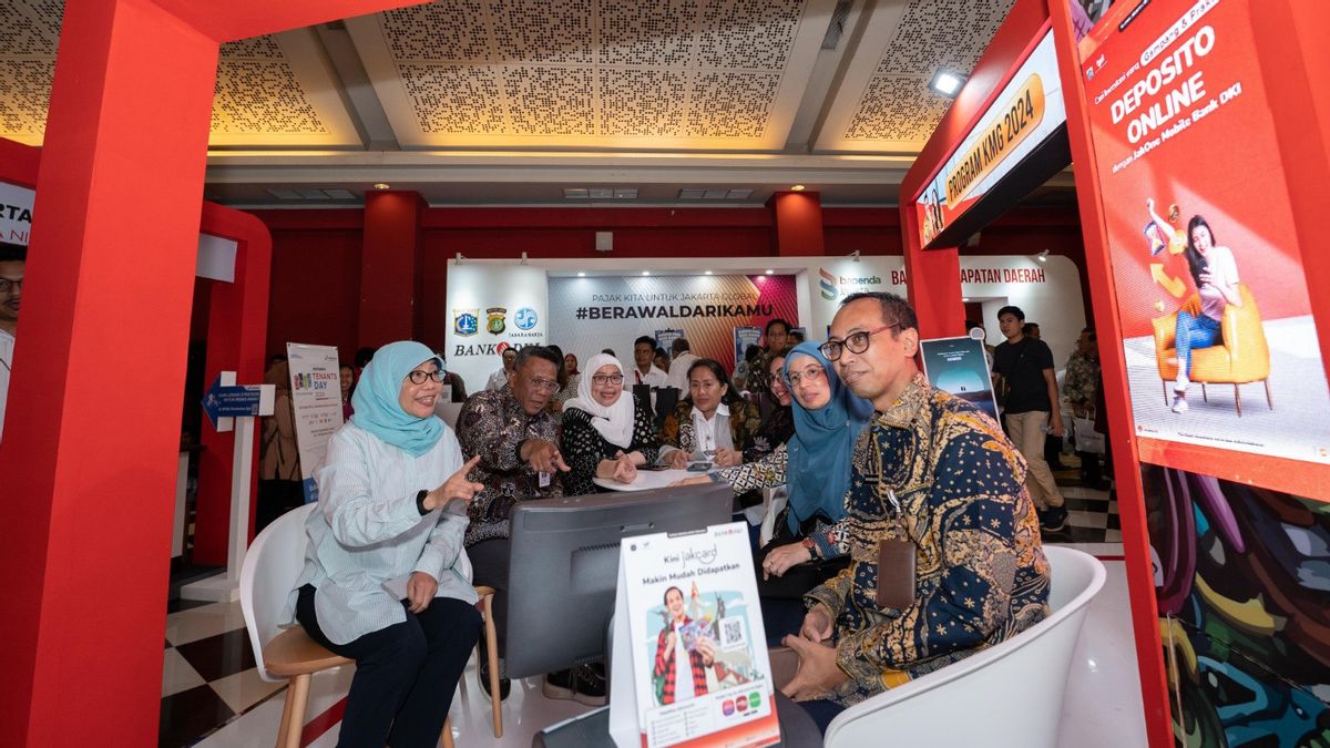 Les visiteurs du salon de Jakarta peuvent effectuer des transactions de paiement utilisant JakOne Mobile