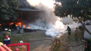 Pabrik Cat di Kabupaten Tangerang Terbakar, Tiga Unit Damkar Diterjunkan