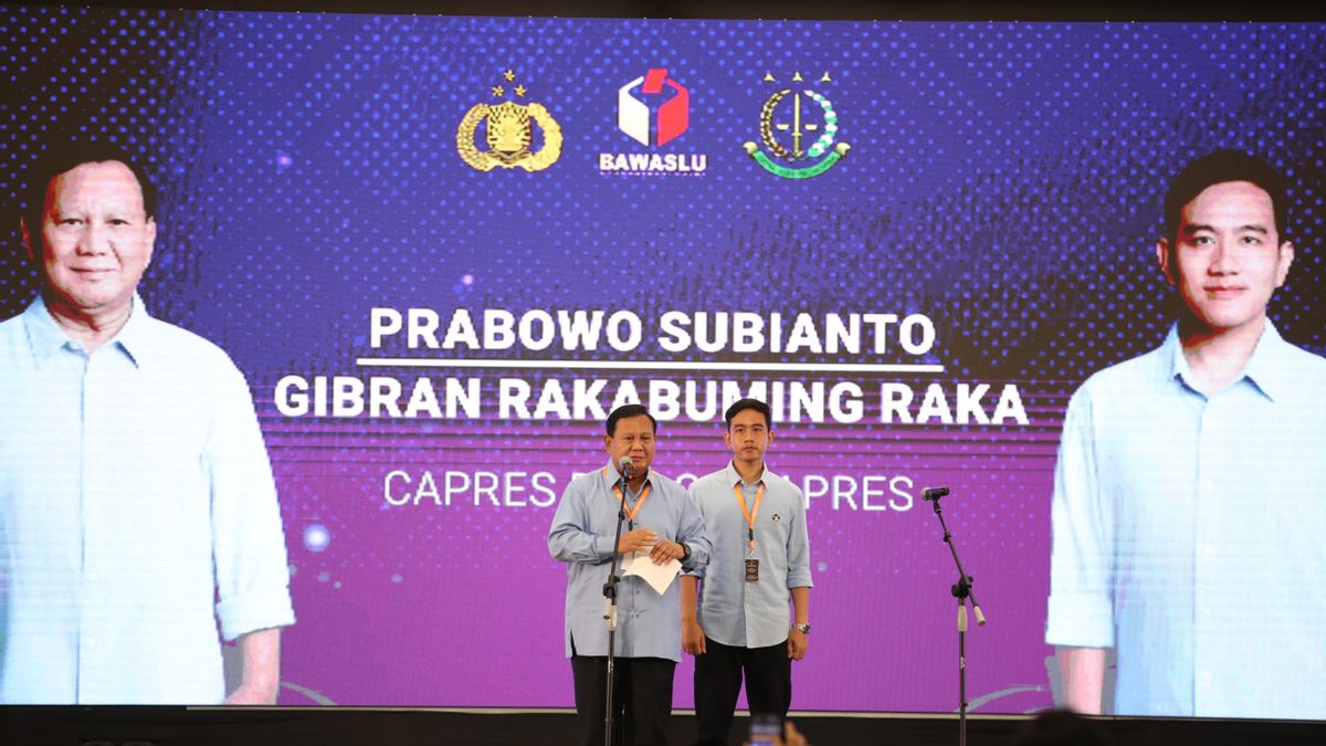 Today, Prabowo Has Not Yet Taken Campaign Leave And Gibran Visits Penjaringan