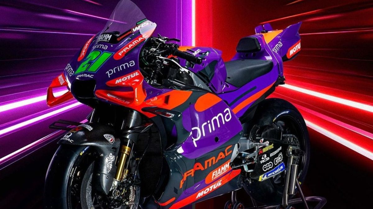 Pramac Racing Pamer Livery Baru for MotoGP 2024