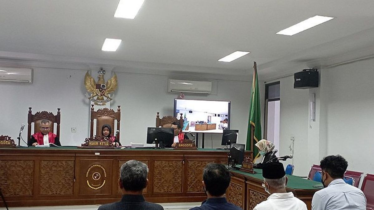 Two Aceh Disnak Officials Sued 7 Years 6 Months In Prison For Corruption