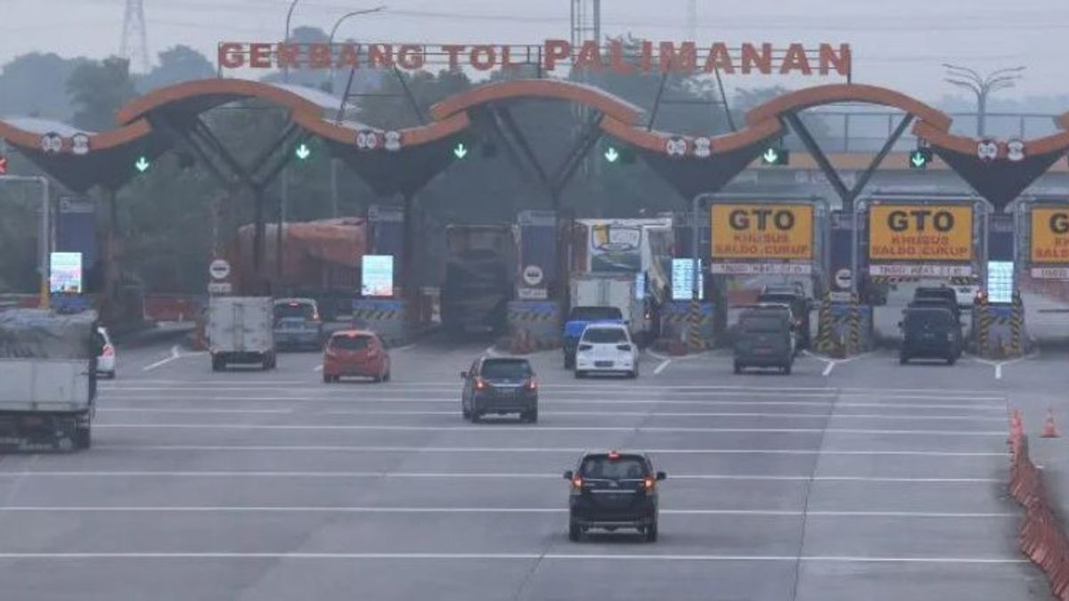Homecoming Flow Decreases, One Way System On Cipali-Kalikangkun Toll Road Stopped Starting Today