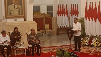 Jokowi réunit le ministre au palais, discutant de la préparation de Noël et du Nouvel An 2024