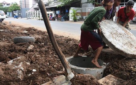 Pemprov DKI Cek Sumur Resapan yang Baru Dibuat Jebol, Wagub: Jika Ada yang Tidak Sesuai Aturan, Lapor