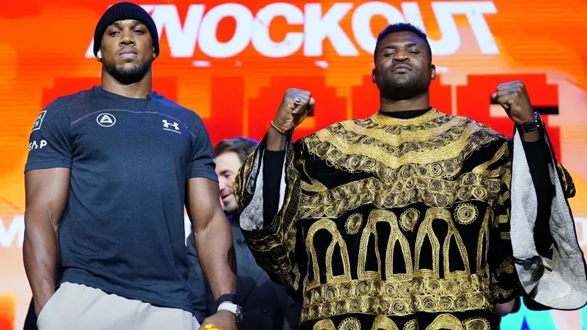 Joshua Naik Pitam Ngannou Sesumbar sur sa capacité à tomber Tyson Fury