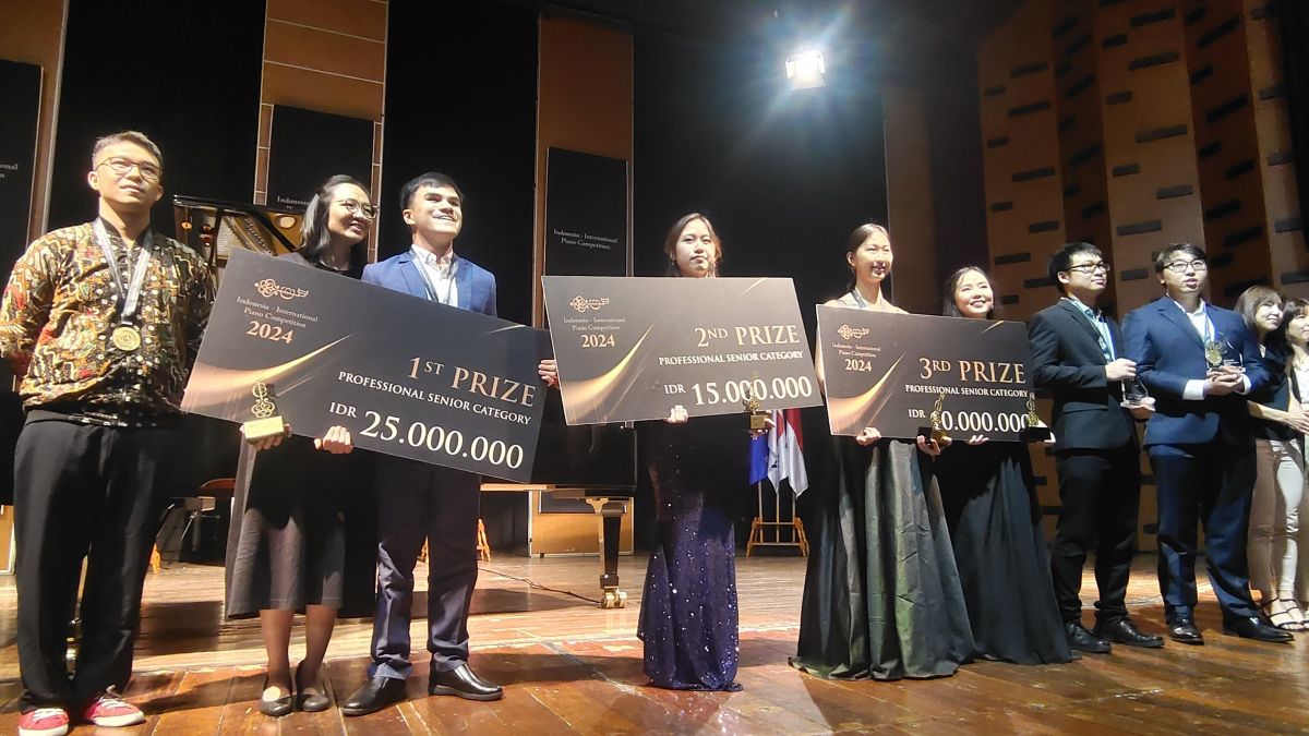 List Of Winners Of Indonesia International Piano Competition 2024