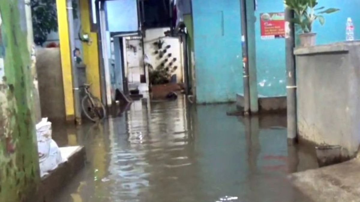 BPBD DKI: Banjir di Penjaringan Jakut Akibat Rob dan Curah Hujan