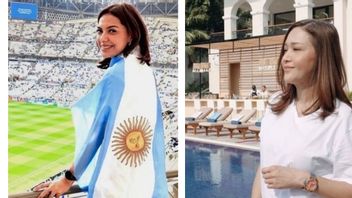 Nonton Langsung Final Piala Dunia di Qatar, Najwa Shihab dan Maia Estianty Jagokan Negara Berbeda