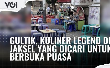 VIDEO: Gultik, Kuliner Legend di Jaksel yang Dicari untuk Berbuka Puasa