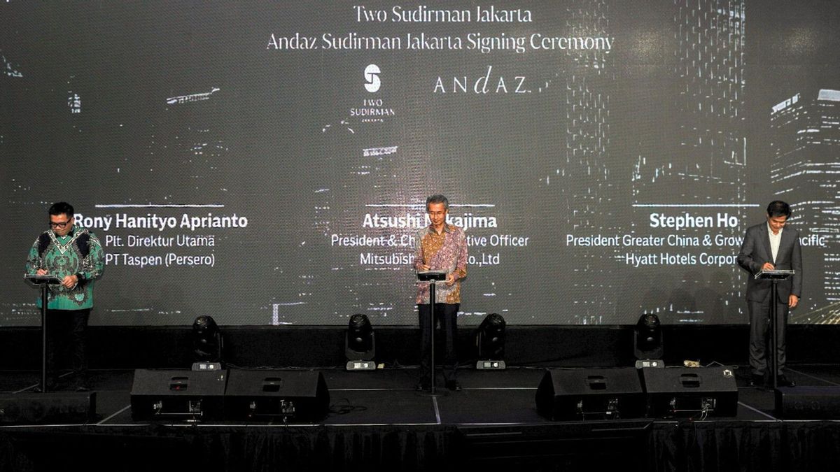 TASPEN bersama Mitsubishi Bangun 'Two Sudirman Jakarta' sebagai World-Class Property di Indonesia