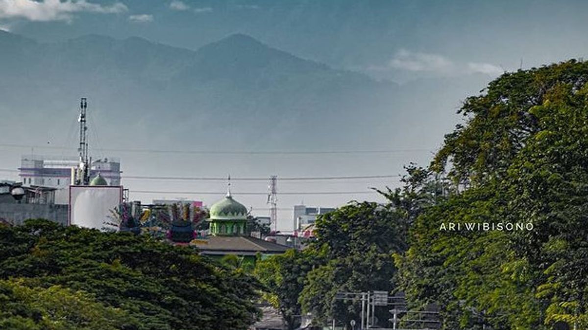Jawab Keraguan Warganet Soal Foto Viral Gunung Gede dari Kemayoran, Wagub Riza Patria: Kualitas Udara Makin Baik, Biru