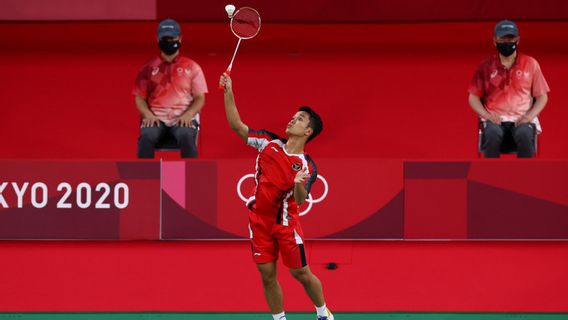 Ginting Remporte Le Match Inaugural De La Phase Olympique Du Groupe J De Tokyo