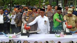 Jelang Ramadan 1444 H, Ribuan Botol Miras dan 83 Kg Sabu Hasil Razia Dimusnahkan Polda Riau