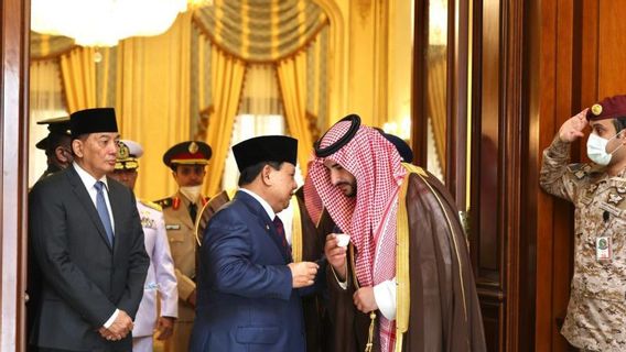 Defense Minister Prabowo-Prince Khalid Discuss Defense Industry Cooperation