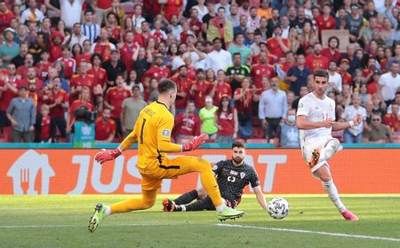 Thriller 8 Gol di Parken Stadium, Spanyol Pukul Kroasia 5-3