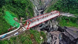 Jembatan Gladak Perak Lumajang Dipastikan Rampung sebelum Lebaran