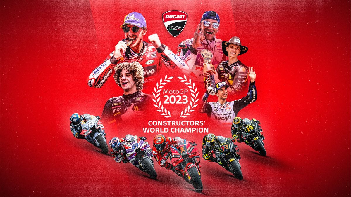 Mandalika Jadi Saksi Ducati Sabet Gelar Konstruktor MotoGP 2023 