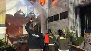 L'incendie du bureau du Bupati Bulungan a apparemment commencé à partir du bâtiment polyvalent au deuxième étage