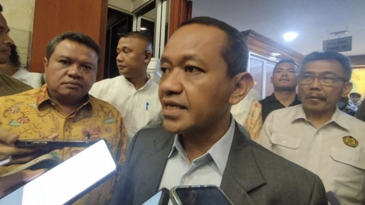 Bahlil Airin's Response Was Carried By PDIP In The Banten Gubernatorial Election: We Respect The Political Decision