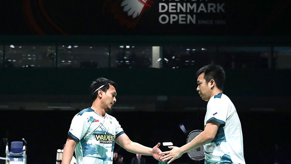 Denmark Open 2023: Hendra/Ahsan Bersyukur Meskipun Kalah