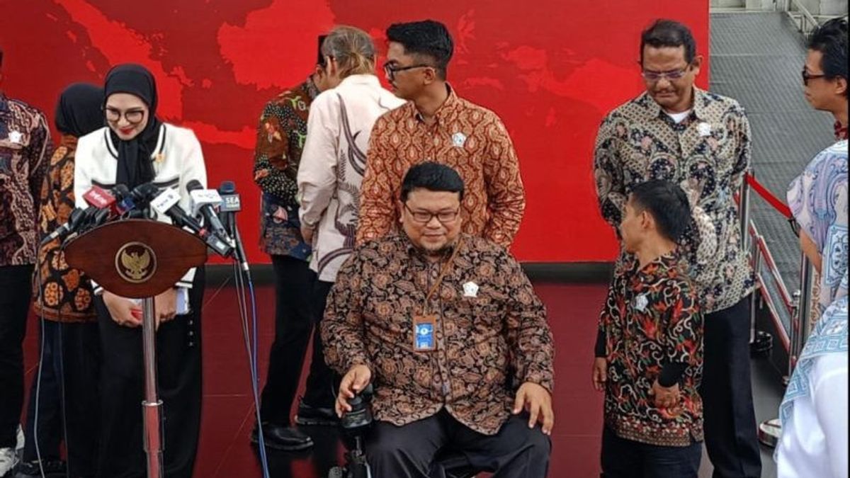 The Minister Of Social Affairs And PPDI Also Discussed The Implementation Of The Law On Persons With Disabilities With Jokowi At The Palace