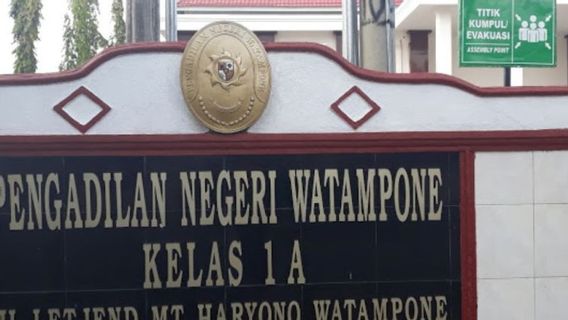 Watampone District Court Recorded Narcotics Cases Dominate General Crimes